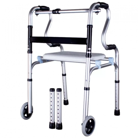 Versatile Mobility: The 2-Wheel Rolling Walker – A Folding Solution for Adults